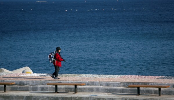 해안일주, 화진포에서