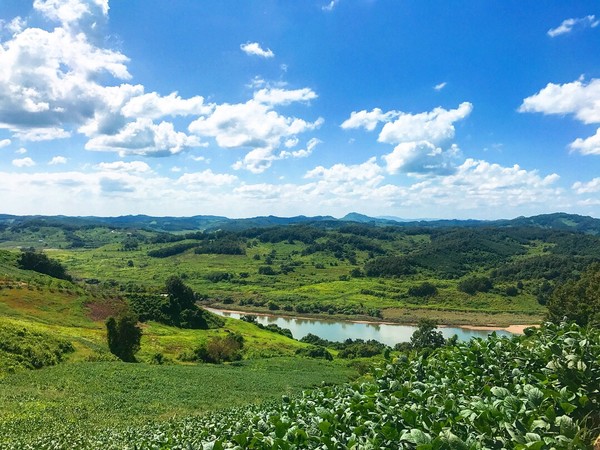 평화누리길 연천 구간 북한 방면 풍경 (사진 제공 - 홍성천님)