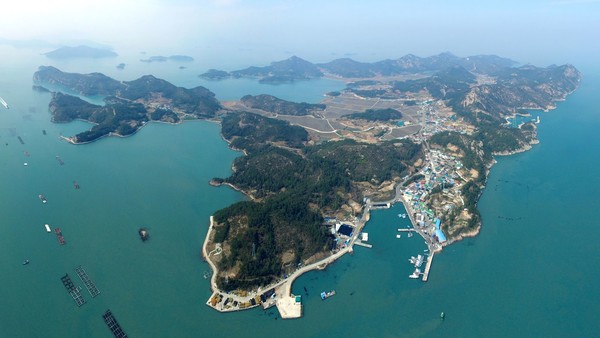 완도 금당도 전경