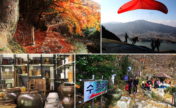 완주 모악산의 다양한 풍경 (사진제공 완주군청)