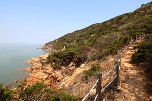 장봉도 해안선 풍경