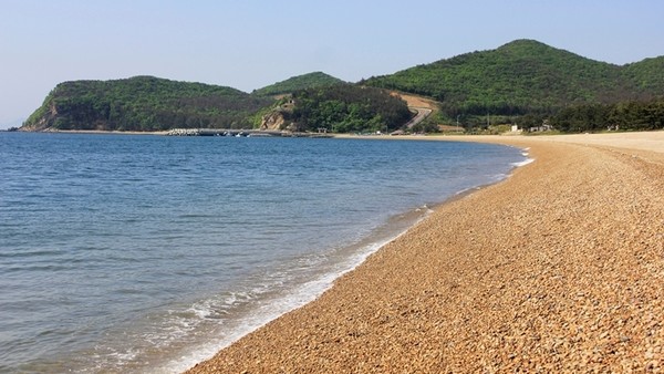 백령도 콩돌해변