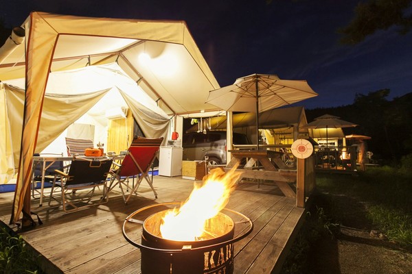 별숲글램핑 (사진제공 경남도청)