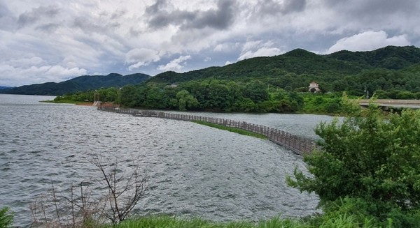 문산길 부교 (사진제공 청주시청)