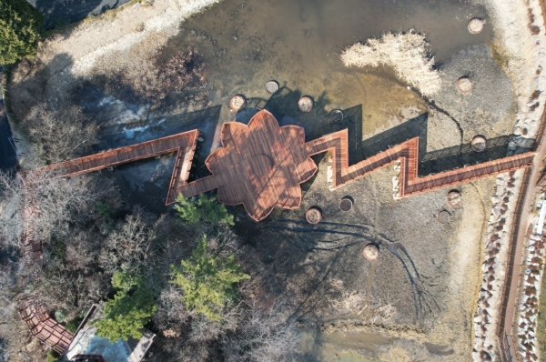 창원시, 드림파크 행복나눔길 조성. 창원시 제공