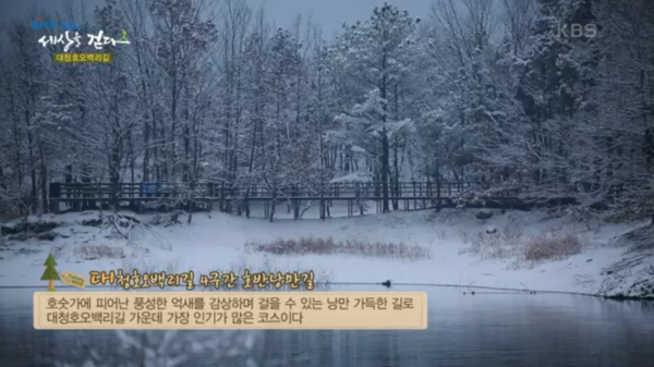 대청호 오백리길 호반낭만길. 트레킹노트 세상을 걷다 제공