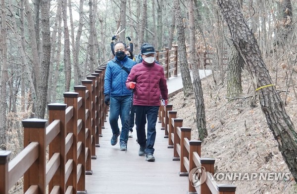 창녕군, 부곡온천 힐링둘레길. 창녕군 제공