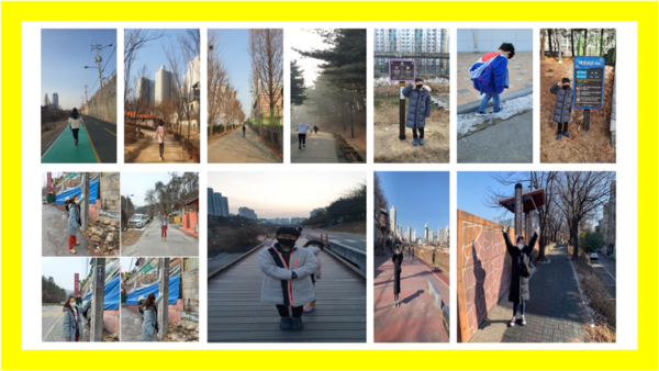 의정부시, 나는야 청소년 걷기왕 1회차 운영. 의정부시흥선청소년문화의집 제공