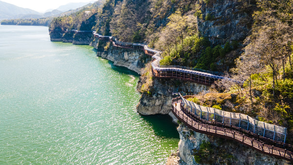 단양군, 단양강잔도. 단양군 제공