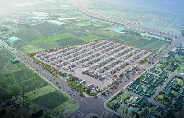 경주시 황리단길 통합환승주차장. 경주시 제공