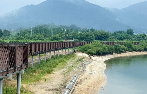 공주시, 계룡저수지 둘레길. 공주시 제공