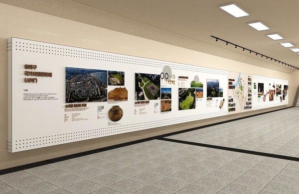 서울 송파구 풍납지하보도, 역사전시실로 탈바꿈