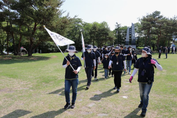 무주군, 덕유산 의병길 체험. 무주군 제공