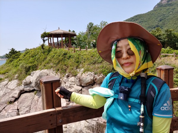 500km 달성 전수정님. (주)오디스 제공