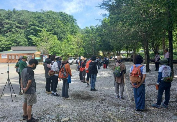 장수군, 방화동생태길 걷기. 장수군 제공